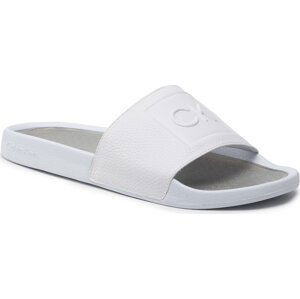 Nazouváky Calvin Klein Pool Slide Ergonomic HM0HM00651 Bright White YAF