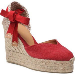 Espadrilky Castañer Chiara/8ED/002 021668-604 Rojo Carmin