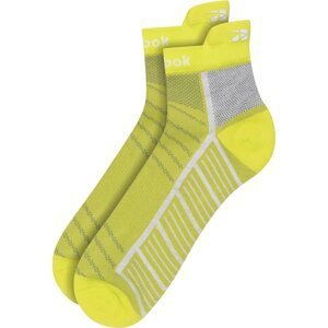 Pánské nízké ponožky Reebok Float Run U Ank Sock HE2423 Žlutá