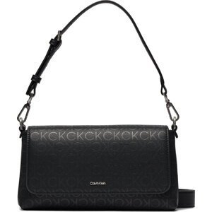 Kabelka Calvin Klein Ck Must Shoulder Bag_Epi Mono K60K611360 Black Mono 0GJ