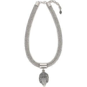 Náhrdelník Kurt Geiger Crystal Rope Necklace 9635563999 Silver