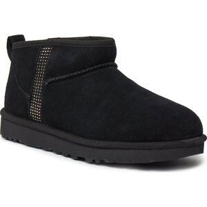 Boty Ugg W Classic Ultra Mini Bling 1153777 Blk