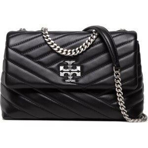 Kabelka Tory Burch Kira Chevron Small Convertible Shoulder Bag 90452 Black/Rolled Nickel 002