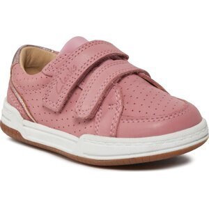 Sneakersy Clarks Fawn Solo T 261589896 Light Pink Leather