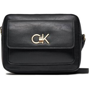 Kabelka Calvin Klein Re-Lock Camera Bag W/Flap K60K611083 Černá