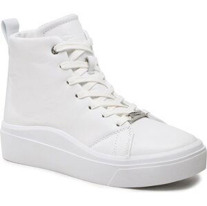 Sneakersy Calvin Klein Cupsole Wave High Top HW0HW01197 White 0K7