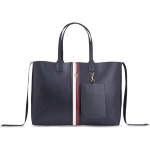 Kabelka Tommy Hilfiger Iconic Tommy Tote Puffy AW0AW15881 Global Stripes 0G0