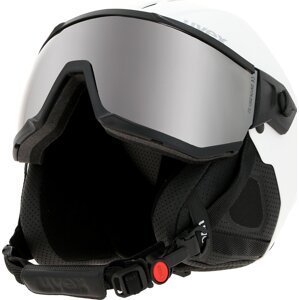 Lyžařská helma Uvex Instinct visor 5662605003 White Mat / Black Mat