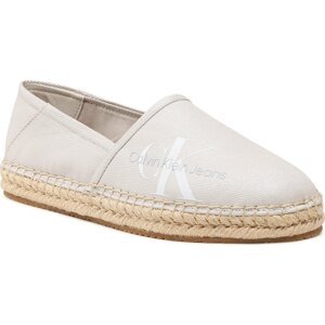 Espadrilky Calvin Klein Jeans Espadrille Co Wn YW0YW01080 Eggshell/Peach Blush ACF