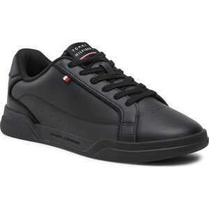 Sneakersy Tommy Hilfiger Lo Cup Leather FM0FM04429 Black BDS