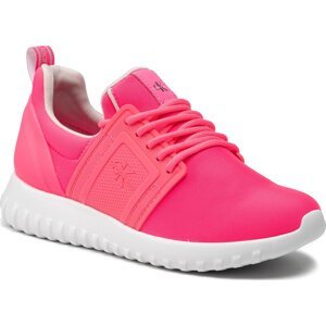 Sneakersy Calvin Klein Jeans Sporty Runner Eva 1 YW0YW00518 Knockout Pink TAC