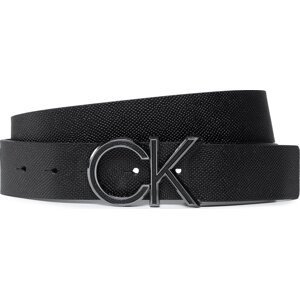 Pánský pásek Calvin Klein Adj Ck Leather Inlay Scotch 35mm K50K507847 BAX