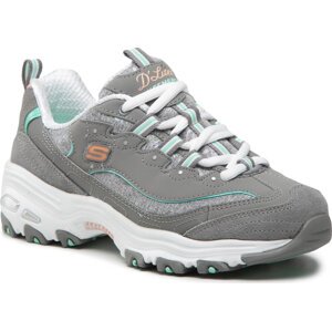 Sneakersy Skechers Sparkling Rain 149060/GYMN Gray/Mint