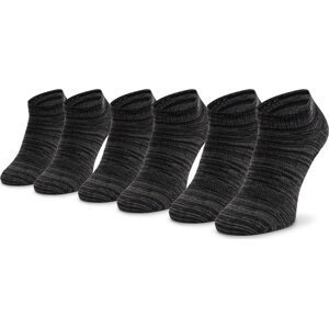 Sada 3 párů nízkých ponožek unisex Skechers SK43022/9704 Grey Random