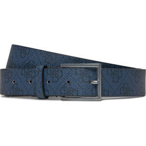 Pánský pásek Guess Vezzola Belts BM7781 P3435 BLU