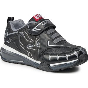 Sneakersy Geox MARVEL J Bayonyc Boy J36FEB 0FU50 C0039 D Black/Silver