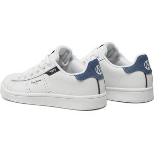 Sneakersy Pepe Jeans Player Basic B Jeans PBS30545 White 800