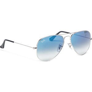 Sluneční brýle Ray-Ban Aviator Gradient 0RB3025 003/3F Silver/Blue