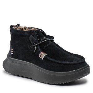 Polobotky Hey Dude Wendy Peak Hi Suede 40411-001 Black