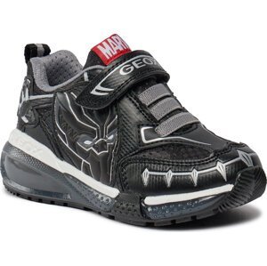 Sneakersy Geox MARVEL J Bayonyc Boy J36FEB 0FU50 C0039 M Black/Silver