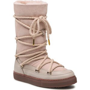 Kozačky Inuikii Classic High Laced 70107-096 Beige