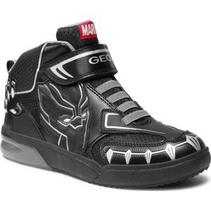 Sneakersy Geox MARVEL J Grayjay Boy J369YB 0FU50 C0039 DD Black/Silver