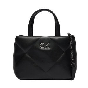 Kabelka Calvin Klein Re-Lock Quilt Tote Mini K60K611340 Ck Black BEH