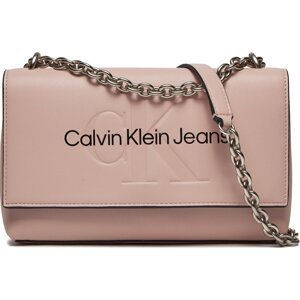 Kabelka Calvin Klein Jeans Sculpted Ew Flap Conv25 Mono K60K611866 Pale Conch TFT