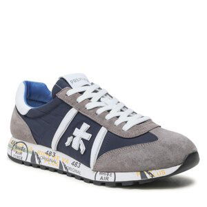 Sneakersy Premiata Lucy 600E Grey/Dark Navy