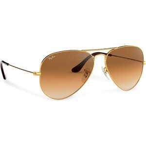 Sluneční brýle Ray-Ban Aviator Large Metal 0RB3025 001/51 Gold/Brown Classic