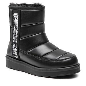 Polokozačky LOVE MOSCHINO JA24103H1FJZF000 Nero