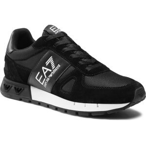 Sneakersy EA7 Emporio Armani X8X151 XK354 A120 Black+White