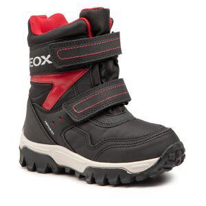 Sněhule Geox J Himalaya B.Babx B J26FRB 0FUCE C0048 S Black/Red