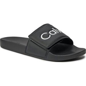 Nazouváky Calvin Klein Pool Slide Adj HM0HM01357 Ck Black BEH