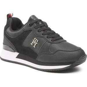 Sneakersy Tommy Hilfiger Th Essential Runner FW0FW06860 Black BDS