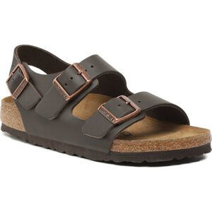 Sandály Birkenstock Milano Bs 34103 Dark Brown