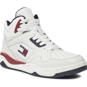 Sneakersy Tommy Jeans Tjm Basket Mid Top EM0EM01318 Rwb 0G1