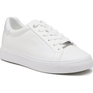 Sneakersy Calvin Klein Vulc Lace Up HW0HW01372 Triple White 0K4
