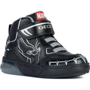 Sneakersy Geox MARVEL J Grayjay Boy J369YB 0FU50 C0039 S Black/Silver