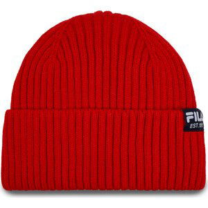 Čepice Fila Butte Fisherman Beanie With Flag Logo FCU0093.30002 True Red