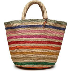 Kabelka Manebi Natural Raffia Summer Bag V 2.0 AD Rainbow