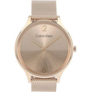 Hodinky Calvin Klein Timeless Mesh 25200002 Rose Gold/Rose Gold