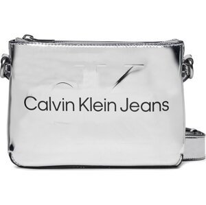 Kabelka Calvin Klein Jeans Sculpted Camera Pouch21 Mono S K60K611862 Silver 0IM