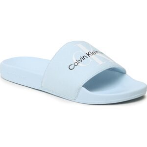 Nazouváky Calvin Klein Jeans Slide Monogram Co YW0YW00103 Chambray Sky C1Q