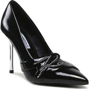 Lodičky KARL LAGERFELD KL30919G Black Patent Lthr