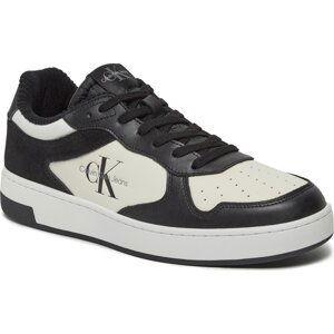 Sneakersy Calvin Klein Jeans Basket Cupsole Low Lace Cor YM0YM00783 Black/Creamy White 00W