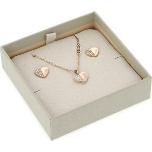 Set náušnice a náhrdelník Guess Lovely Guess JUBS03 188JW RG