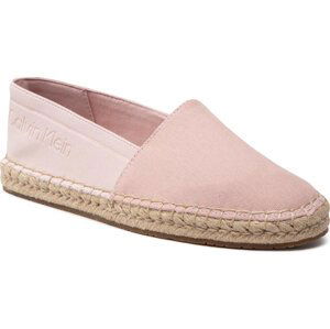 Espadrilky Calvin Klein Espadrille He-Canvas HW0HW00738 Spring Rose TER