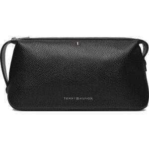 Kosmetický kufřík Tommy Hilfiger Th Central Washbag Pu AM0AM11852 Black BDS