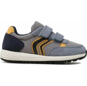 Sneakersy Geox J Alben Boy J159EA01420C1L2V S Lt Grey/Yellow